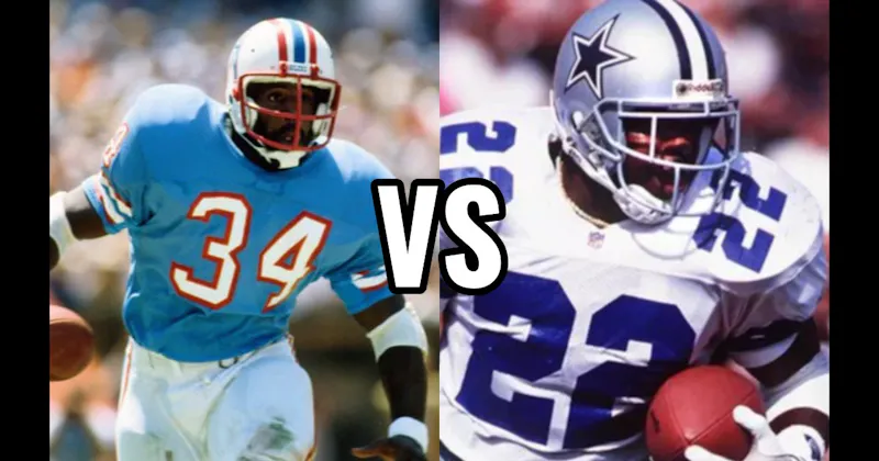 Earl Campbell vs. Emmitt Smith