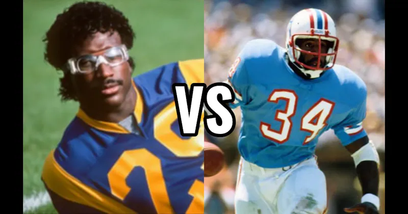 Earl Campbell vs. Eric Dickerson
