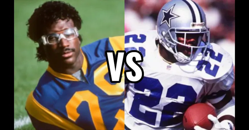 Emmitt Smith vs. Eric Dickerson