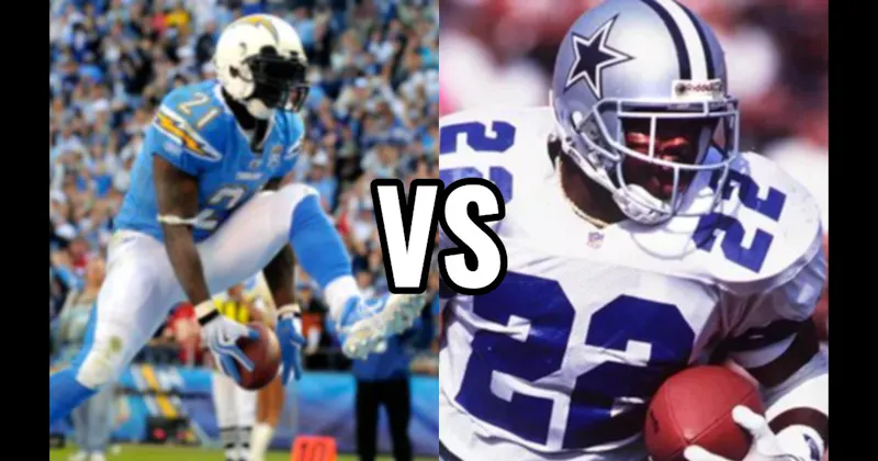 Emmitt Smith vs. LaDainian Tomlinson