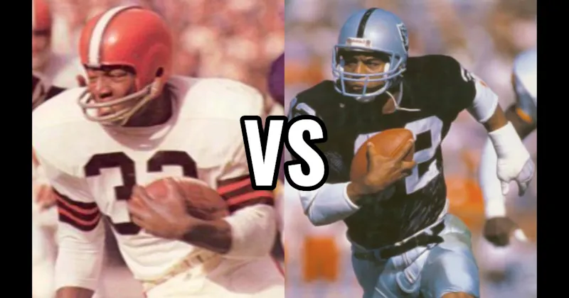 Jim Brown vs. Marcus Allen