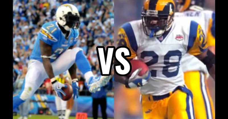 LaDainian Tomlinson vs. Marshall Faulk