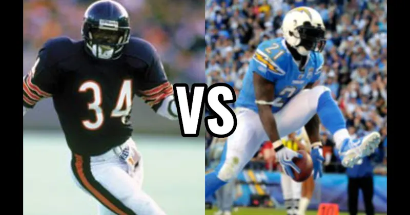 LaDainian Tomlinson vs. Walter Payton