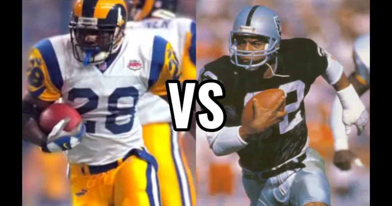 Marcus Allen vs. Marshall Faulk