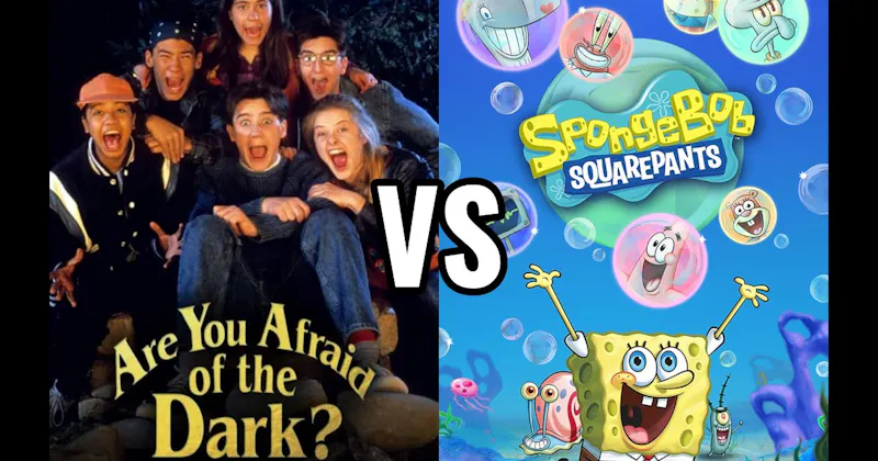 Are You Afraid of the Dark? vs. SpongeBob SquarePants