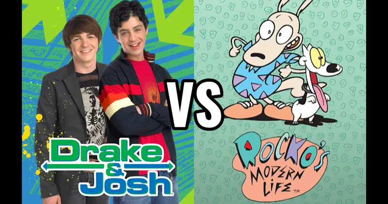 Drake & Josh vs. Rocko’s Modern Life