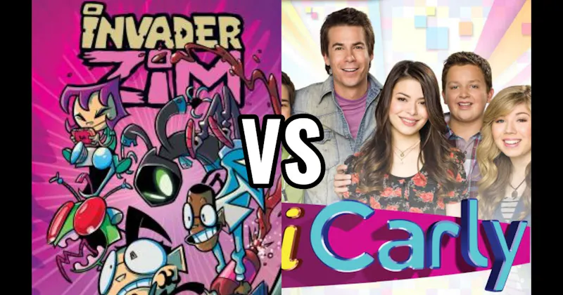 Invader Zim vs. iCarly