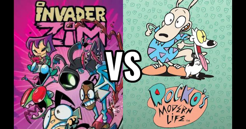 Invader Zim vs. Rocko’s Modern Life