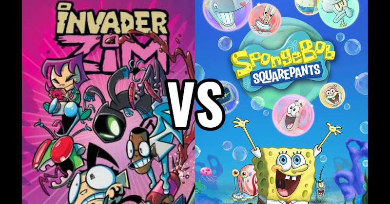 Invader Zim vs. SpongeBob SquarePants