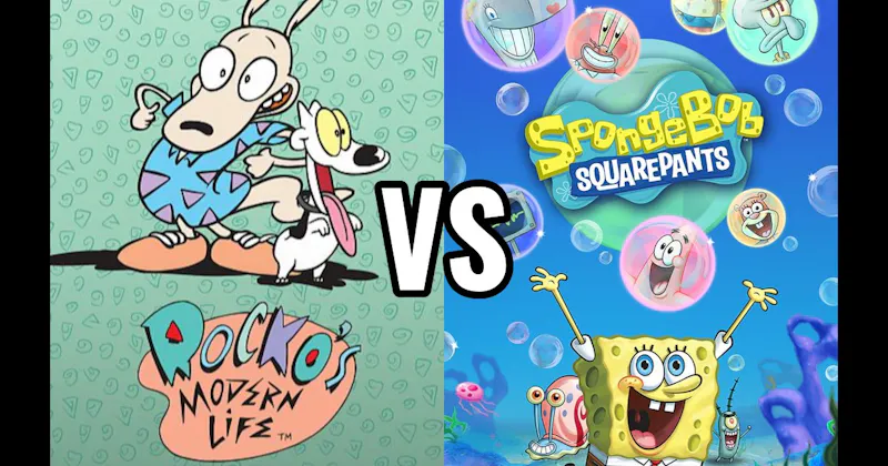 Rocko’s Modern Life vs. SpongeBob SquarePants