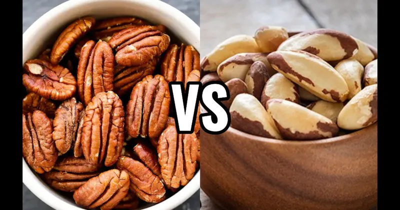 Brazil Nuts vs. Pecans