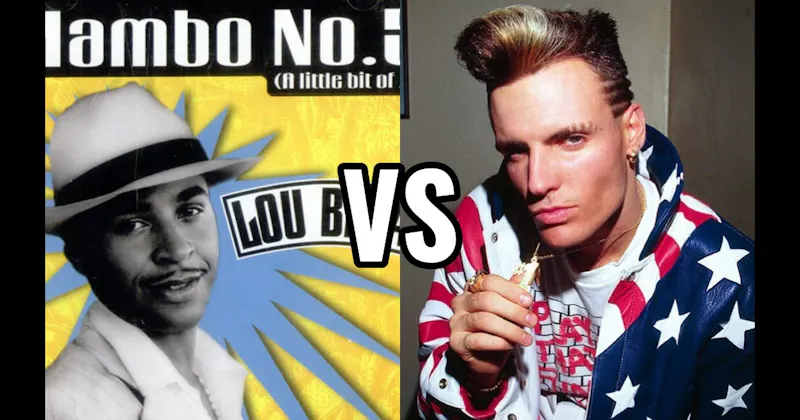 Ice Ice Baby by Vanilla Ice vs. Mambo No. 5 by Lou Bega