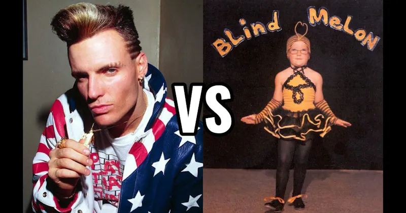Ice Ice Baby by Vanilla Ice vs. No Rain by Blind Melon