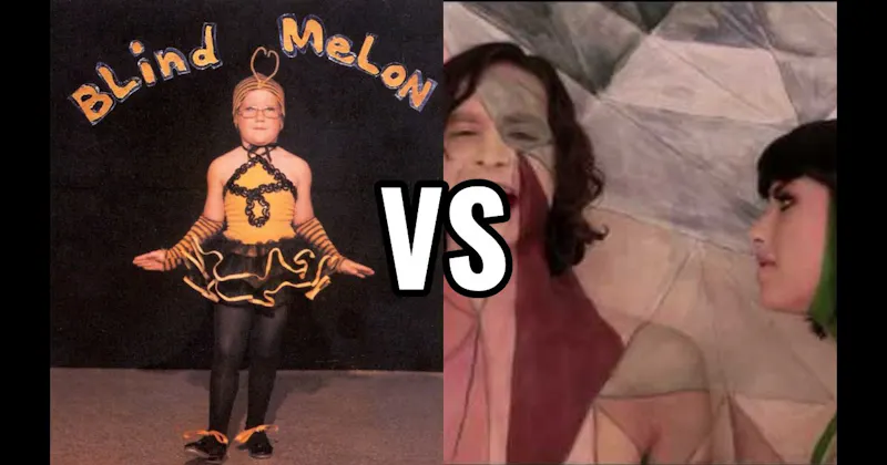 No Rain by Blind Melon vs. Somebody That I Used to Know by Gotye