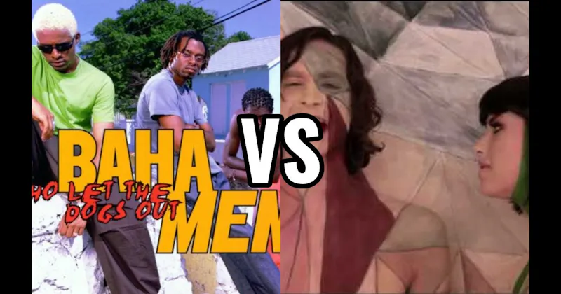 Somebody That I Used to Know by Gotye vs. Who Let the Dogs Out by Baha Men