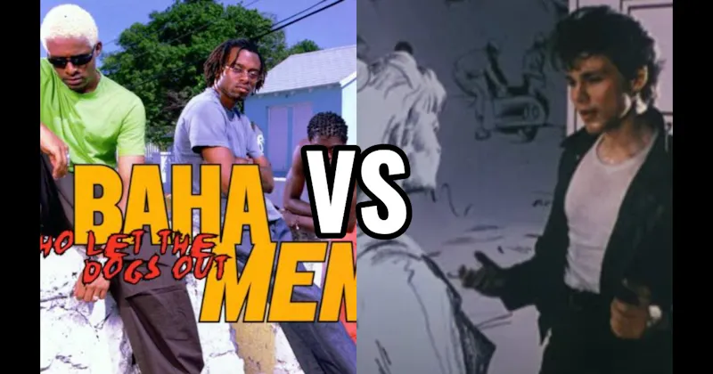 Take On Me by A-ha vs. Who Let the Dogs Out by Baha Men