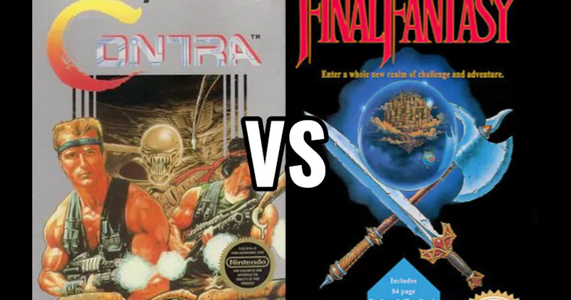 Contra vs. Final Fantasy