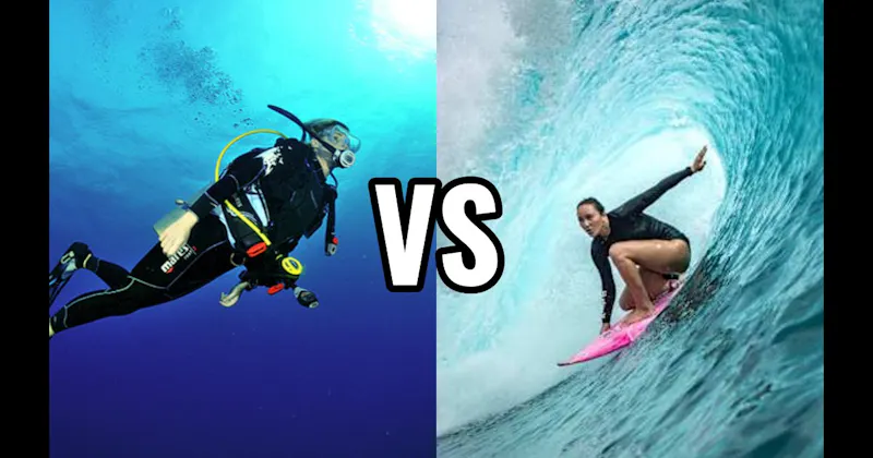 Scuba Diving vs. Surfing