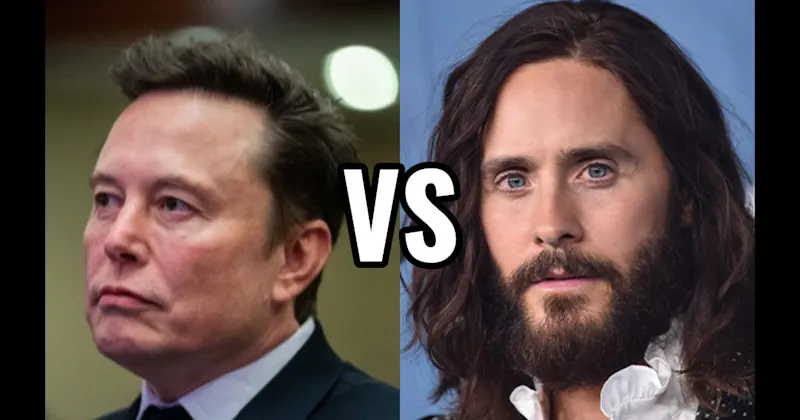 Elon Musk vs. Jared Leto