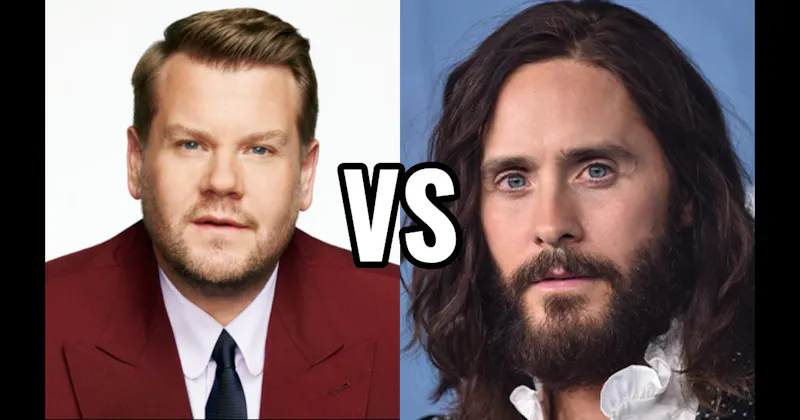 James Corden vs. Jared Leto