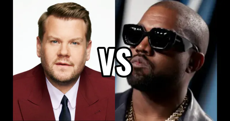 James Corden vs. Kanye West