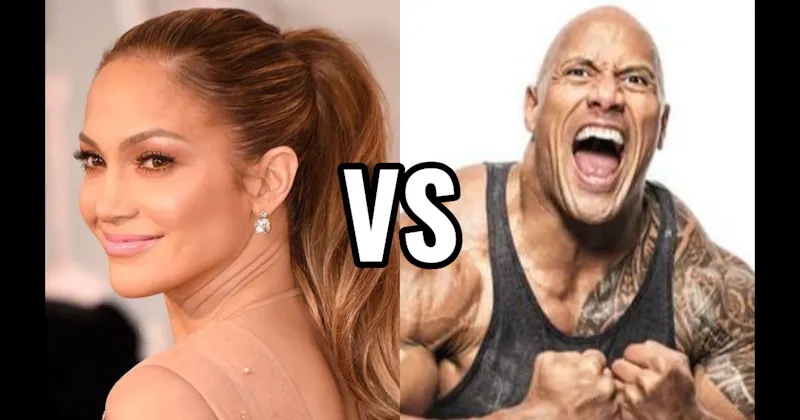 Jennifer Lopez vs. The Rock (Dwayne Johnson)