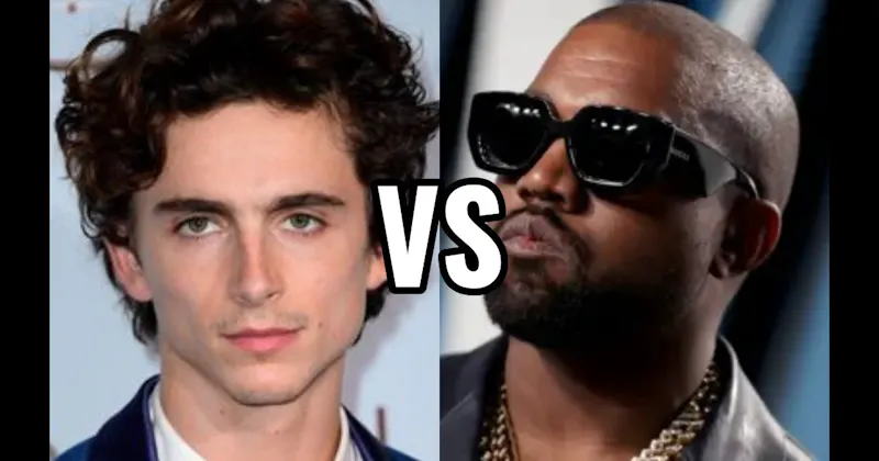 Kanye West vs. Timothée Chalamet