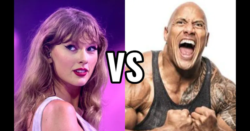 Taylor Swift vs. The Rock (Dwayne Johnson)