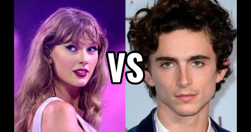 Taylor Swift vs. Timothée Chalamet