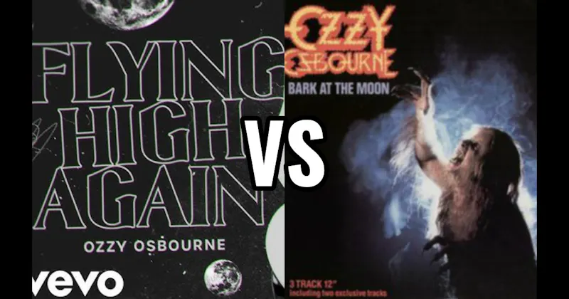 Bark at the Moon vs. Flying High Again