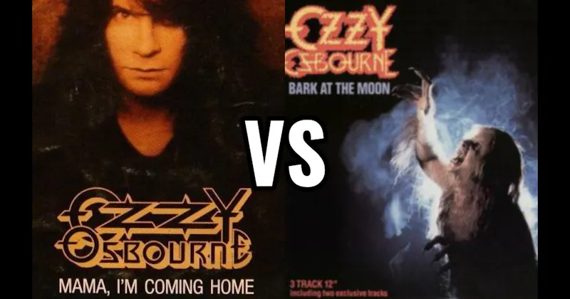 Bark at the Moon vs. Mama, I'm Coming Home