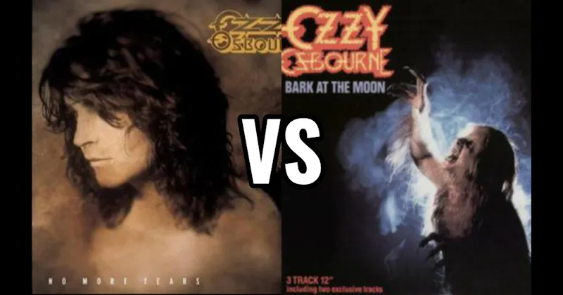 Bark at the Moon vs. No More Tears