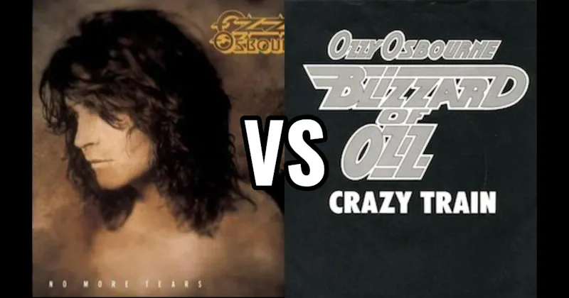 Crazy Train vs. No More Tears