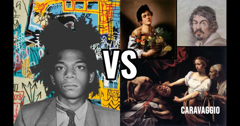 Caravaggio vs. Jean-Michel Basquiat
