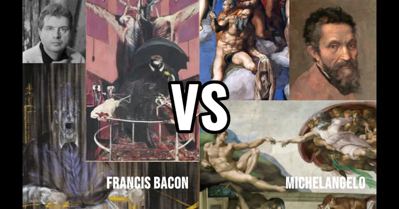 Francis Bacon vs. Michelangelo