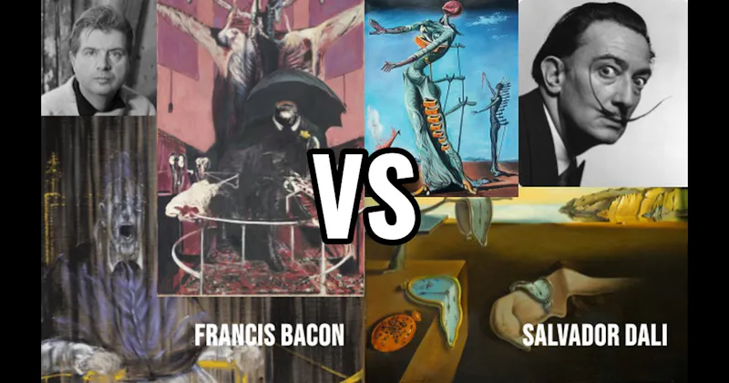 Francis Bacon vs. Salvador Dalí