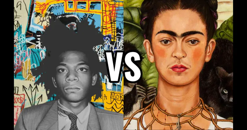 Frida Kahlo vs. Jean-Michel Basquiat