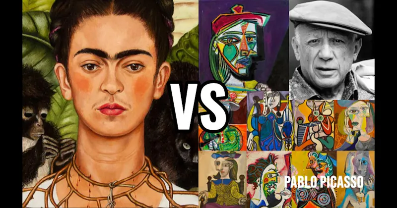Frida Kahlo vs. Pablo Picasso