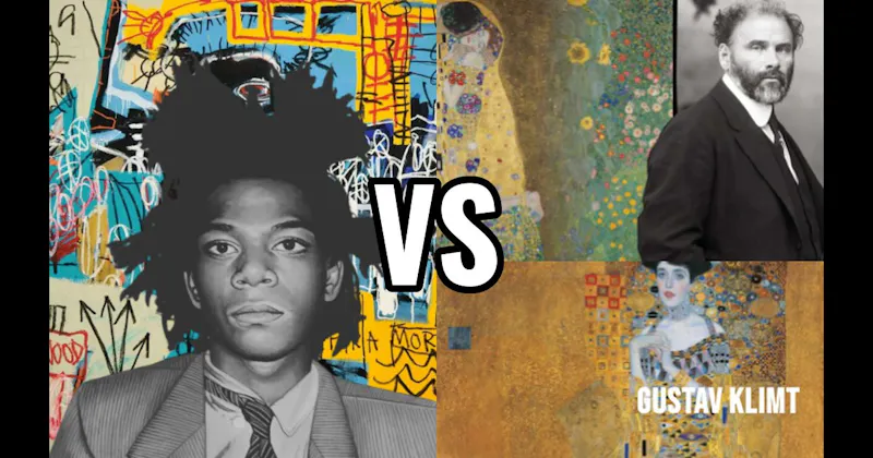Gustav Klimt vs. Jean-Michel Basquiat