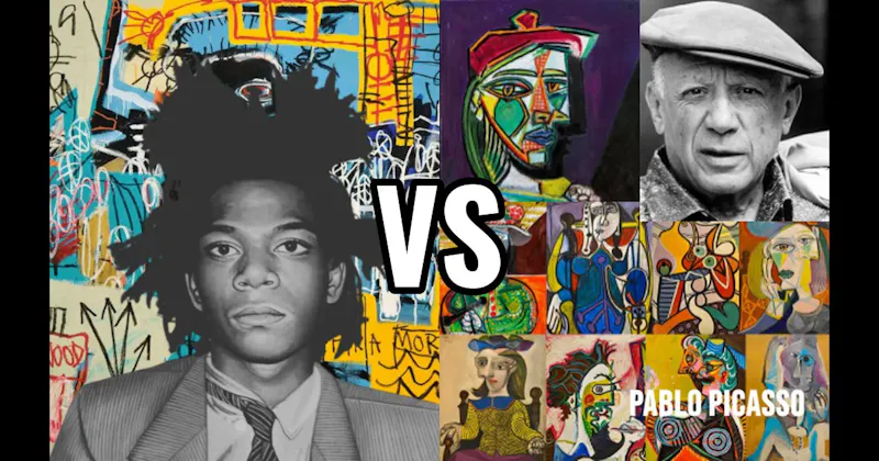 Jean-Michel Basquiat vs. Pablo Picasso