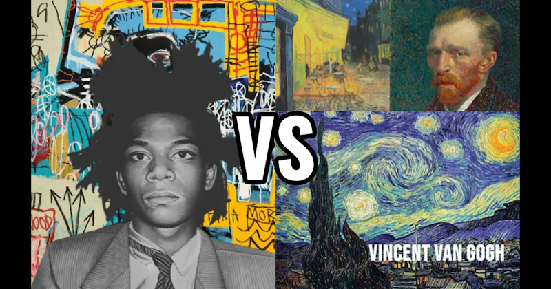 Jean-Michel Basquiat vs. Vincent van Gogh