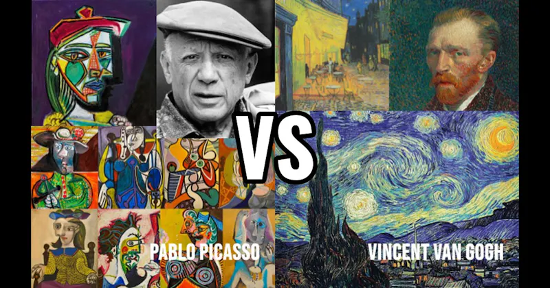 Pablo Picasso vs. Vincent van Gogh