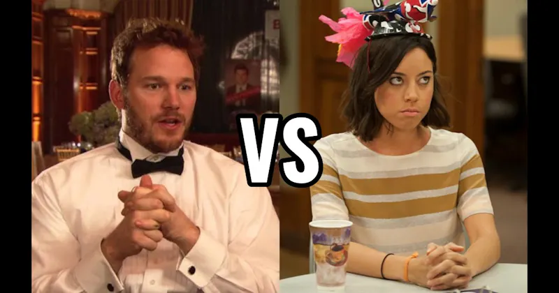 Andy Dwyer vs. April Ludgate