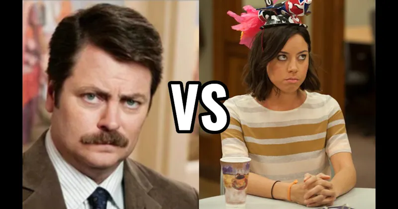 April Ludgate vs. Ron Swanson