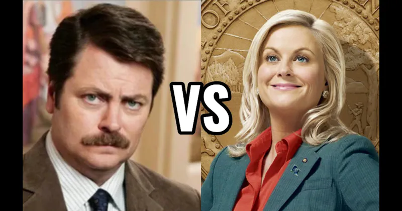 Leslie Knope vs. Ron Swanson