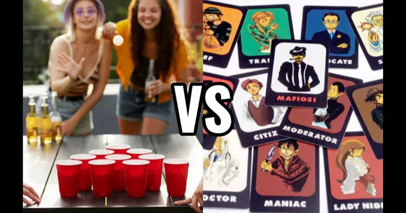 Beer Pong vs. Mafia / Werewolf