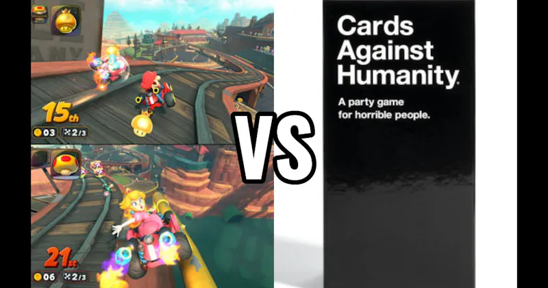 Cards Against Humanity vs. Mario Kart