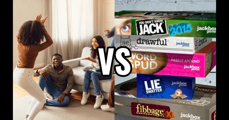 Charades vs. Jackbox Games
