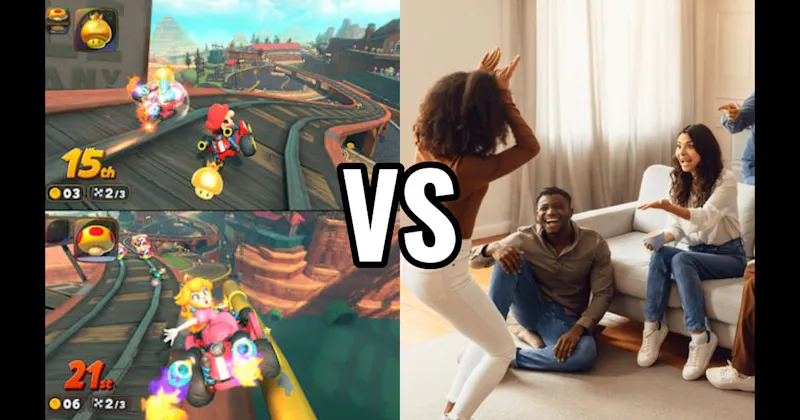 Charades vs. Mario Kart