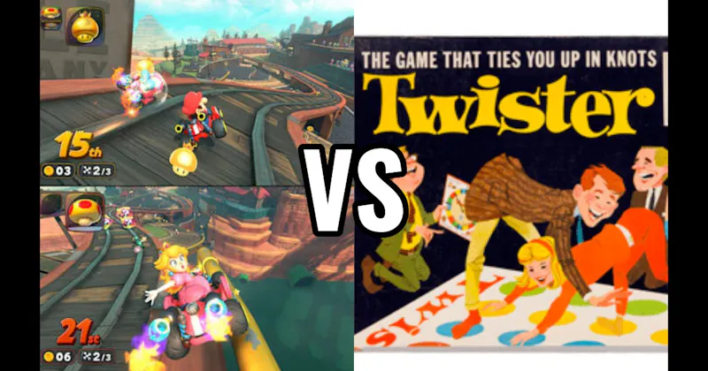 Mario Kart vs. Twister